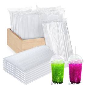 Mrk-eaasty-3302 Eaasty 1000 Pcs Disposable Drinking Plastic Straws Bulk 0.24ftft Diameter And
