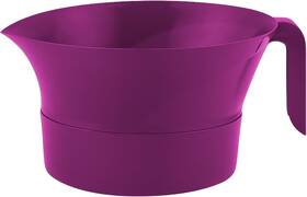 Easy Greasy 313031472457 Colander Grease Strainer With Handle And Container Catch Bowl Lid 3 Piece