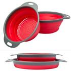 Edsp-0001 Escurridores De Silicona Plegables Set Coladores Pr Cticos 607178951181