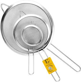 Eleen 445011667614 Stainless Steel Strainer Set Of 3 Kitchen Strainers Available Sizes S M Eleen 445011667614 Stainless Steel Strainer Set Of 3 Kitchen Strainers Available Sizes S M