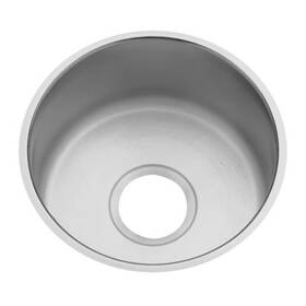 Elkay Rcfu12fb 12 Inch Dia Ss Single Bowl Undermount Sink