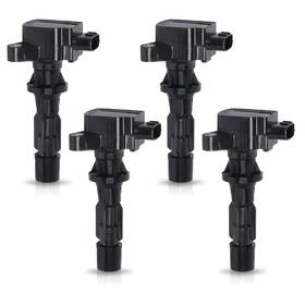 Ena Enaic345304 Set Of 4 Ignition Coil Pack 2.0l 2.3l L4 Compatible With Mazda 3 6 Cx-7 M