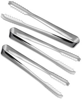 Yp86368 Erioctry 3pcs Kitchen Tongs 7inch Stainless Steel For Cooking/grilling