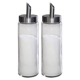 Etrog Global 745809071409 Sugar Dispenser/pourer/shaker Inch Modren Stile Brushed Nickel - Stainless Steel