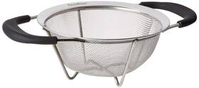 Excelsteel 878201002051 Professional Quality Heavy Gauge Mesh Colander With Santopreme Handles 6-1/2