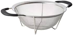 Excelsteel 878201002068 Heavy Gauge Mesh Colander With Santopreme Handles 9-inch Excelsteel 878201002068 Heavy Gauge Mesh Colander With Santopreme Handles 9-inch