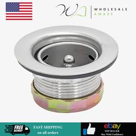 C661886395 Ez-flo Ezflo 2-1/2 Inch Removable Kitchen Sink Strainer Drain Standard Shank Junior Duo
