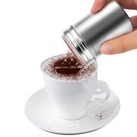 Huk1 Fanbodta Stainless Steel 80 Mesh Fine Sieve With Lid For Coffee Cocoa Matcha Baking Flour