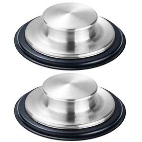 Fengbao 647726961095 2pcs Kitchen Sink Stopper - Stainless Steel Large Wide Rim 3.35 Inch Diameter Fengbao 647726961095 2pcs Kitchen Sink Stopper - Stainless Steel Large Wide Rim 3.35 Inch Diameter