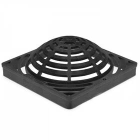Fernco 018578012929 Stormdrain 9 Inch Outdoor Catch Basin Square Atrium Grate Cover - Superior Streng
