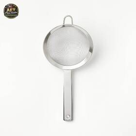 Figmint 196761810238 5.51 Inch Stainless Steel Mesh Strainer - Silver