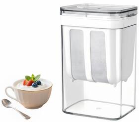 70113419163268024 Findxeink Yogurt Strainer 1.9qt/0.475gal Total And 8.03x5.12x3.9inch 1.9quarts-white