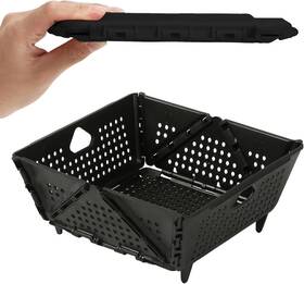 Flinnun 717018489870 Collapsible Strainer And Colander Designed For Kitchen Foldable Storage Bask