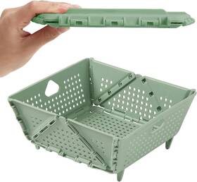 Flinnun 717018489894 Collapsible Strainer And Colander Designed For Kitchen Foldable Storage Bask