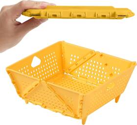 Flinnun 717018489900 Collapsible Strainer And Colander Designed For Kitchen Foldable Storage Bask