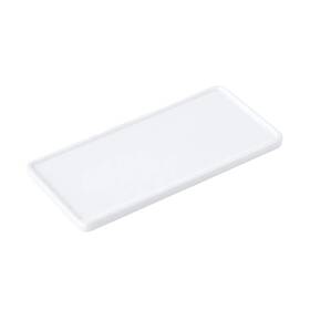 762-0000 Floatant Bathroom Sink Organizer - Ceramic Kitchen Tray Small Rectangle Candle And Jewe