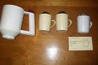 1690 Flour Powered Battery Chef Pampered Prices Lot Sugar Includes Sifter Shaker 1690 Flour Powered Battery Chef Pampered Prices Lot Sugar Includes Sifter Shaker
