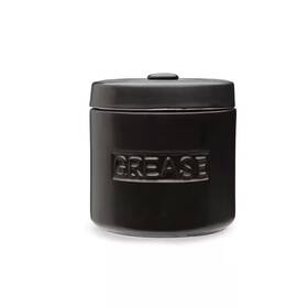 Fox Run 313040631616 Grease Container Matte Black Porcelain