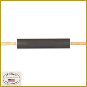 B0000cfmdm Fox Run Non-stick Rolling Pin Carbon Steel 12-inch Barrel Black