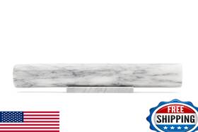 B07d1lh5q2 Fox Run French Marble Rolling Pin With Base White 3 X 12 Inches