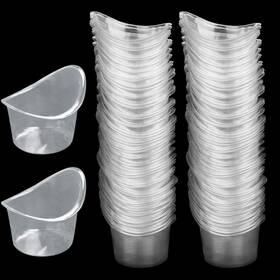 Frigiire 618202354229 100pieces 5ml Eye Wash Cup Plastic Flush 5ml-100pieces Transparent