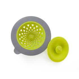 Full Circle 810119022660 Sinksational Sink Strainer With Stopper Green Full Circle 810119022660 Sinksational Sink Strainer With Stopper Green