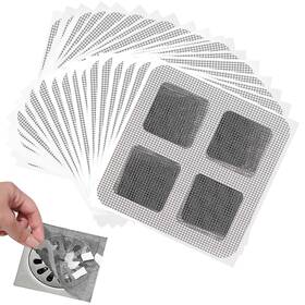 422ds Fwunyvn 50pcs Disposable Shower Drain Hair Catcher 4 Inch X Square Floor Dra