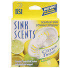 G-00004ct Bsi Sink Scents Strainer Stopper Citrus Twist Pack 853376000040
