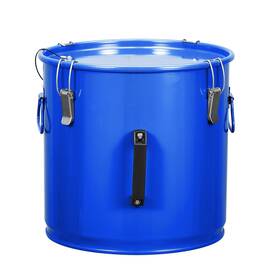 Garveehome 198723298740 8 Gal Fryer Grease Bucket Oil Disposal Caddy Steel Transport Cont