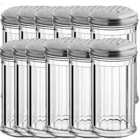 Geex Depot 679625813878 12 Oz Parmesan Cheese Shaker/salt And Pepper Shakers With Stainless Steel Lid