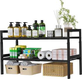 Uss02 Gemwon Under Sink Organizer And Storage 16.5 Inch -30.7 Expandable Length Large