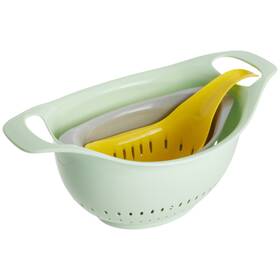 05786 Goodcook Pro 3pc Colander Set 05786 Goodcook Pro 3pc Colander Set