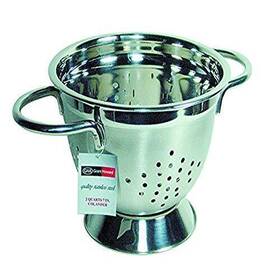 Grant Howard 023055503081 Stainless Steel Elegant Small Colander 7 Inch Silver