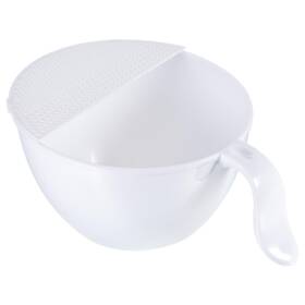 Gryfton 745065004883 Rice Washing Bowl Kitchen Strainer Colander Cleaning Vegetables Fruit White