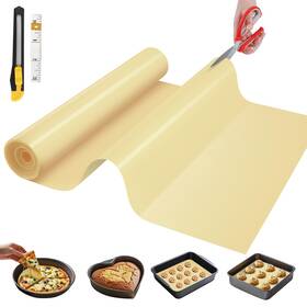 B0dg8n9hlz Gtj Silicone Baking Mat 16 Inch X6ft - Non-stick Reusable Dough Pastry Air Fryer Oven Lin