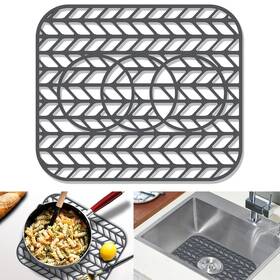 13.6x Guukin Sink Protectors For Kitchen 13 5/8 Inch X 11 Folding Non-slip S