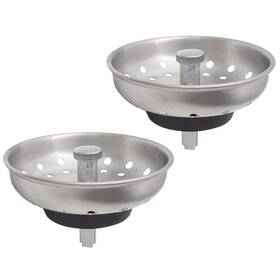 Gzila 705300850415 2 Pcs Kitchen Sink Drain Strainer For 3-1/2 Inch Standard Basket Rubbe