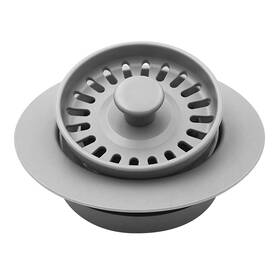Gd202011g Gzila Garbage Disposal Strainer And Stopper With Decorative Flange In Gray