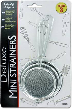 Handy Helpers 313021261245 Small Strainer Set