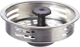 Handy Housewares 313047096098 Metal Kitchen Sink Basket Strainer - Fits Standard 3.25 Inch Drains Heavy-gauge