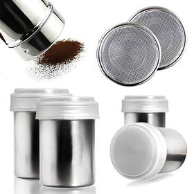 4335482373 Hansgo 2 Set Powder Sugar Shakers Stainless Steel Shaker Mesh