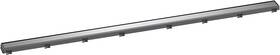56127001 Hansgrohe Raindrain Match Linear Tileable Shower Drain For 59 1/8 Inch Rough Chrome