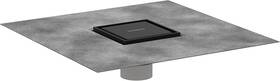 56130671 Hansgrohe Raindrain Brilliance Square Shower Drain Set Rough Tileable Rear Cover