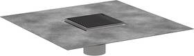 56132801 Hansgrohe Raindrain Brilliance Square Shower Drain Set Rough Height Frame