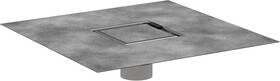 56133001 Hansgrohe Raindrain Rock Square Shower Drain Set Rough Nature Stone Stainless