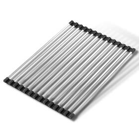 Happy Sinks 060624410499 Roll Up Dish Drying Rack Over The Sink Stainless Steel O