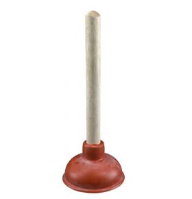 0817 Harrier Hardware Small Sink Plunger 10.5-inch 4-inch Mouth 9-inch Handle Compact
