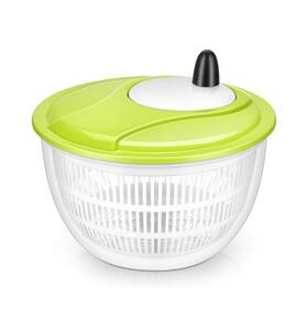 Cp-c318 Hbn No Bpa Salad Spinner 4.5l Quart Large Capacity Multi-use Lettuce And Fruit Washer