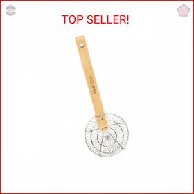 Helens Asian Kitchen 074994415737 Helen S Spider Strainer 5-inch Stainless Steel Wire Mesh Ladle W