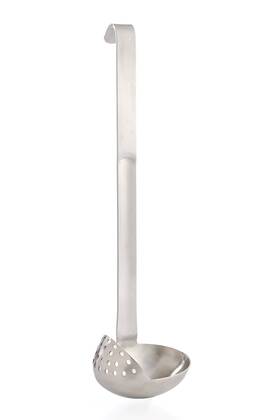 22016 Hic Kitchen Oval Straining Ladle With Spout 18/8 Stainless Steel Stir Scoo 22016 Hic Kitchen Oval Straining Ladle With Spout 18/8 Stainless Steel Stir Scoo